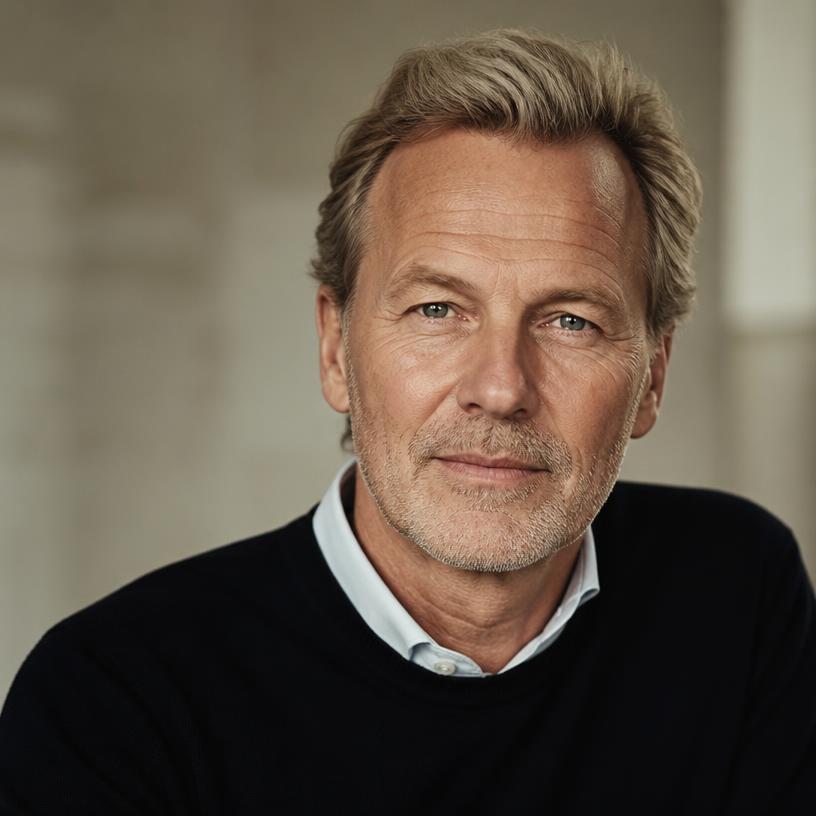 Porträtt av Johan Ek, Grundare, industribolag